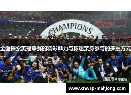 全面探索英冠联赛的精彩魅力与球迷亲身参与的多重方式 全面探索英冠联赛的精彩魅力与球迷亲身参与的多重方式